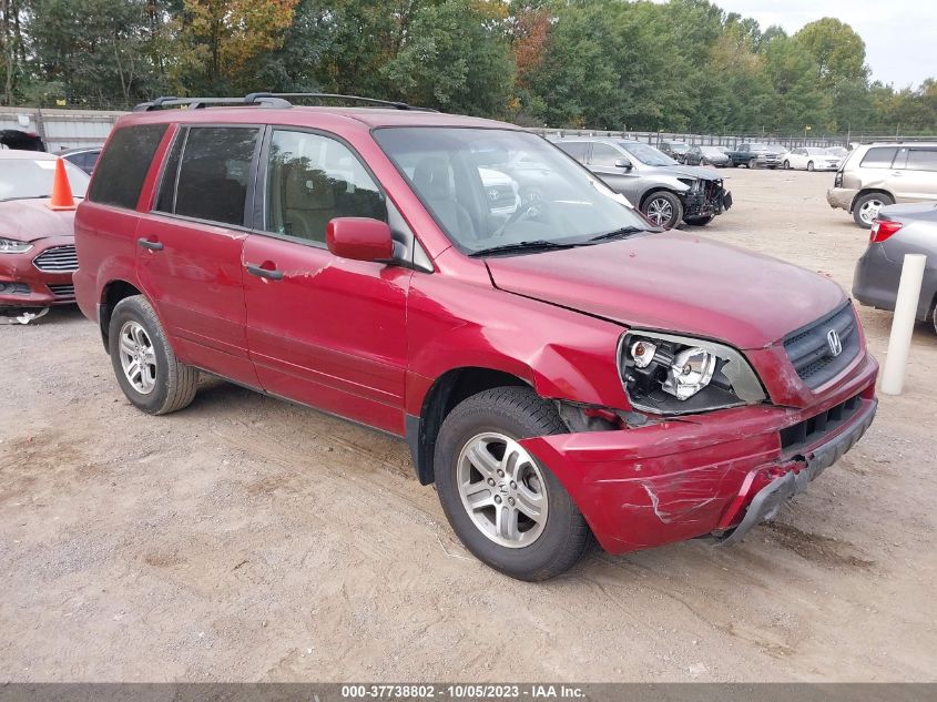 2005 Honda Pilot Ex-L VIN: 5FNYF18655B042060 Lot: 40739729