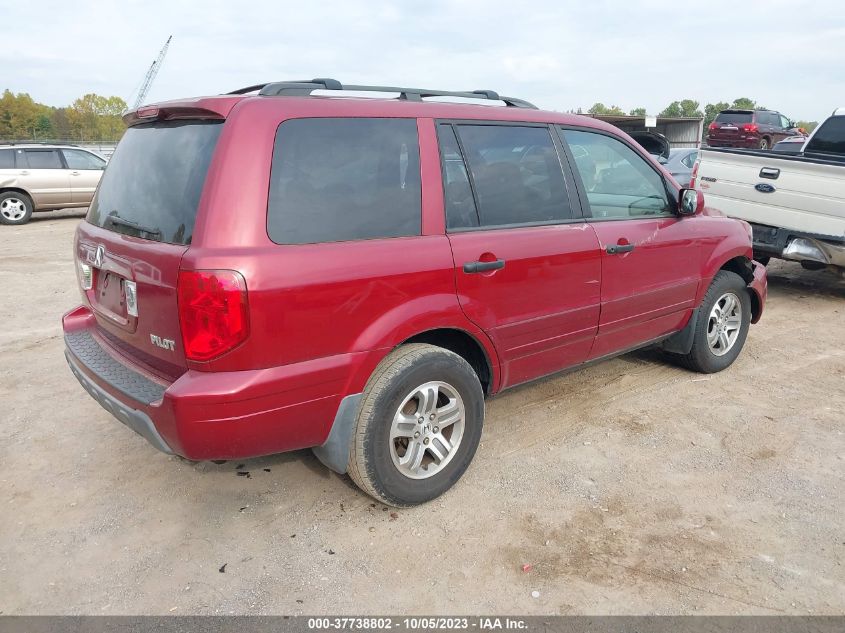 2005 Honda Pilot Ex-L VIN: 5FNYF18655B042060 Lot: 40739729