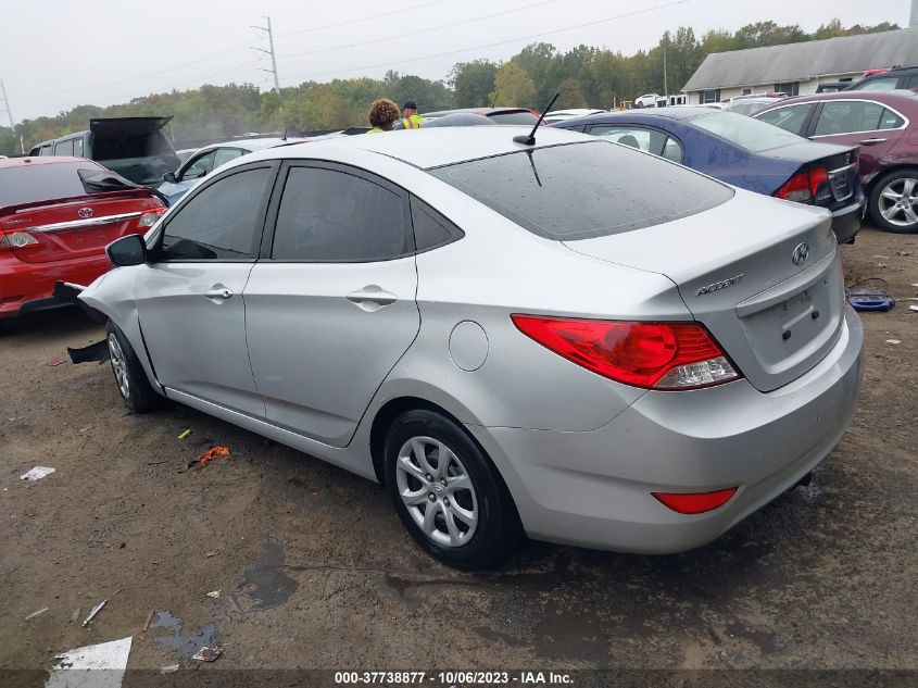 2012 Hyundai Accent Gls VIN: KMHCT4AE8CU197739 Lot: 37738877