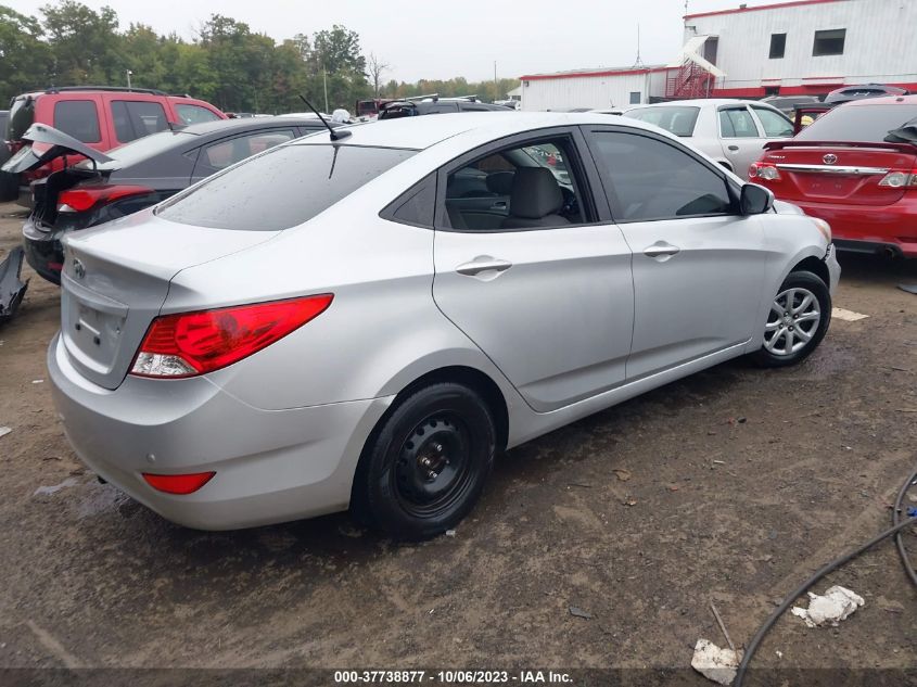 2012 Hyundai Accent Gls VIN: KMHCT4AE8CU197739 Lot: 37738877