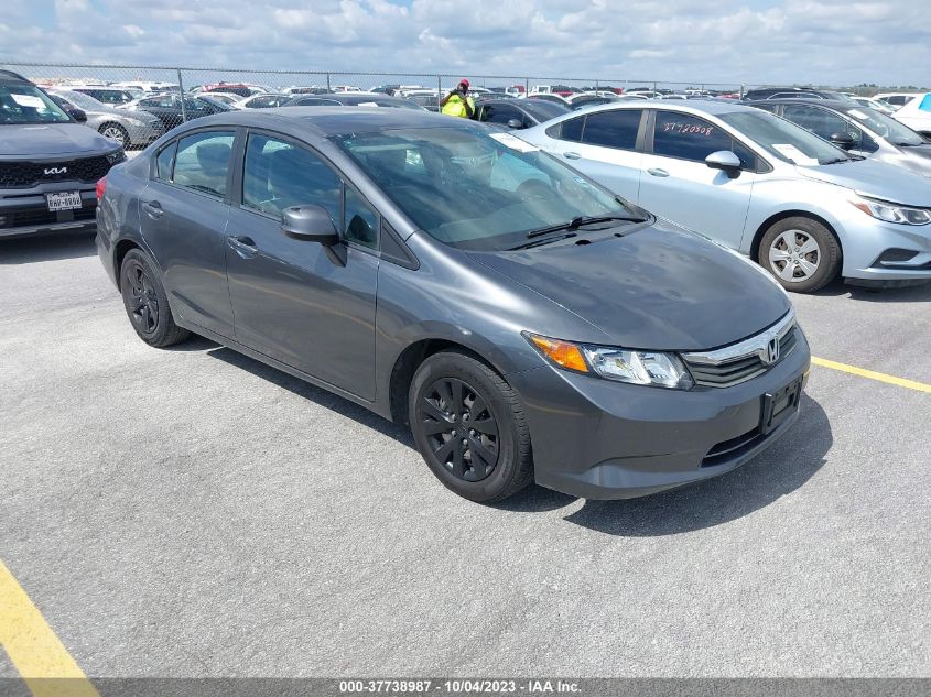 2012 Honda Civic Sdn Lx VIN: 19XFB2F55CE356040 Lot: 37738987