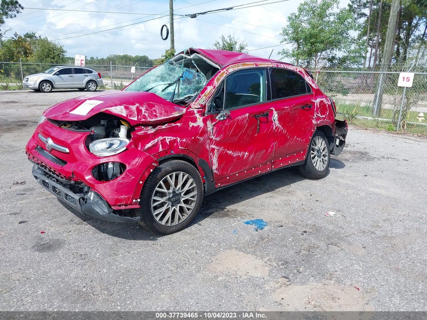 2016 Fiat 500X Trekking VIN: ZFBCFYCTXGP344455 Lot: 37739465