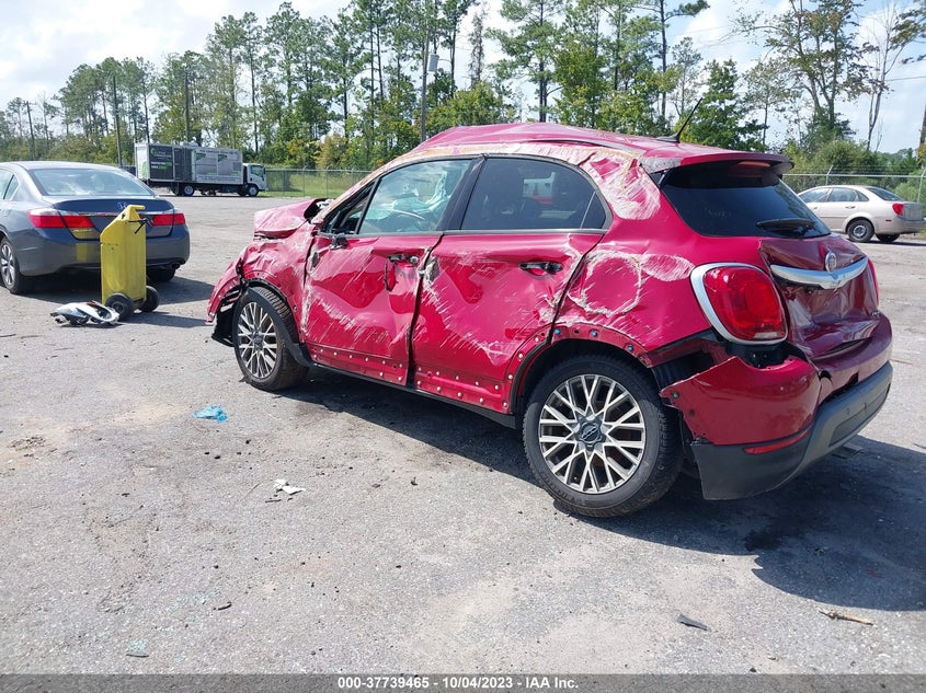 2016 Fiat 500X Trekking VIN: ZFBCFYCTXGP344455 Lot: 37739465