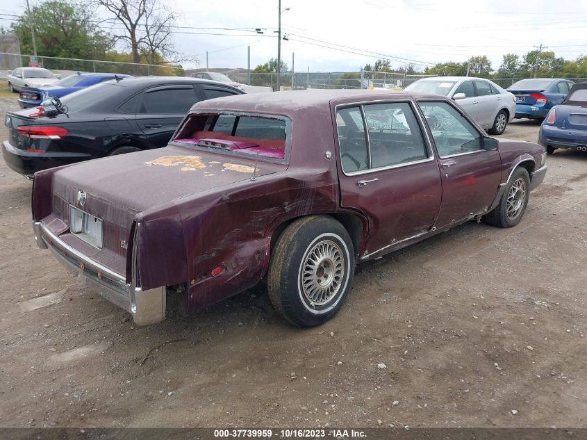 1989 Cadillac Fleetwood VIN: 1G6CB5153K4268702 Lot: 37739959