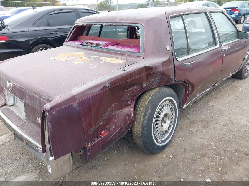 1989 Cadillac Fleetwood VIN: 1G6CB5153K4268702 Lot: 37739959