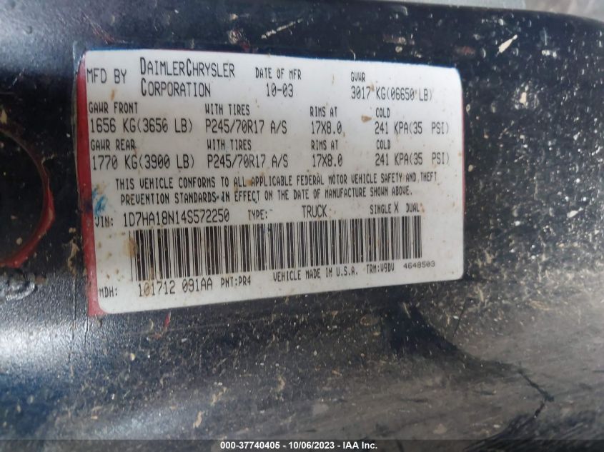 1D7HU18266S681819 2006 Dodge Ram 1500 Laramie