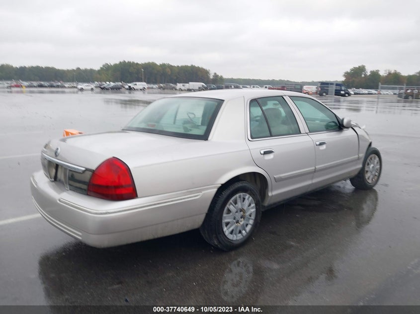 2008 Mercury Grand Marquis Gs VIN: 2MEFM74V28X604769 Lot: 37740649