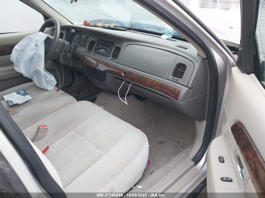 2008 Mercury Grand Marquis Gs VIN: 2MEFM74V28X604769 Lot: 37740649