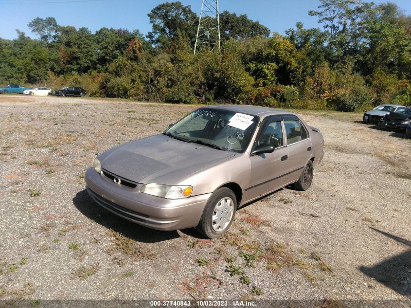 2000 Toyota Corolla Ce VIN: 2T1BR12E1YC380285 Lot: 37740843