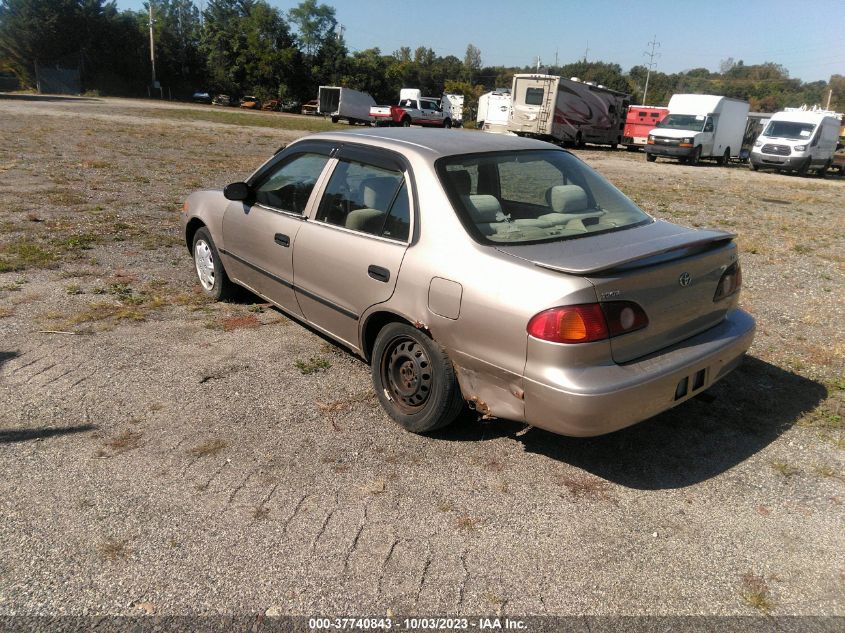 2000 Toyota Corolla Ce VIN: 2T1BR12E1YC380285 Lot: 37740843