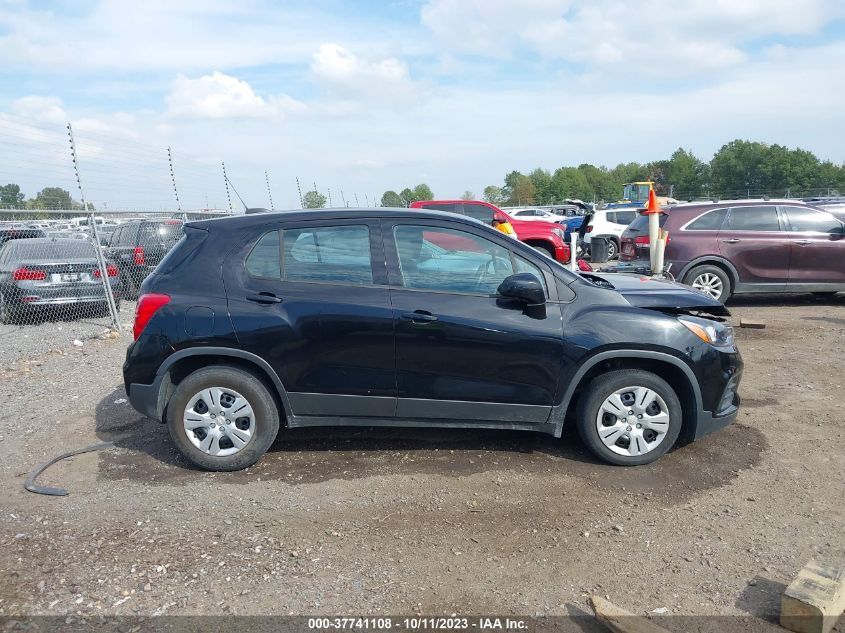 2017 Chevrolet Trax Ls VIN: 3GNCJKSB6HL240907 Lot: 37741108