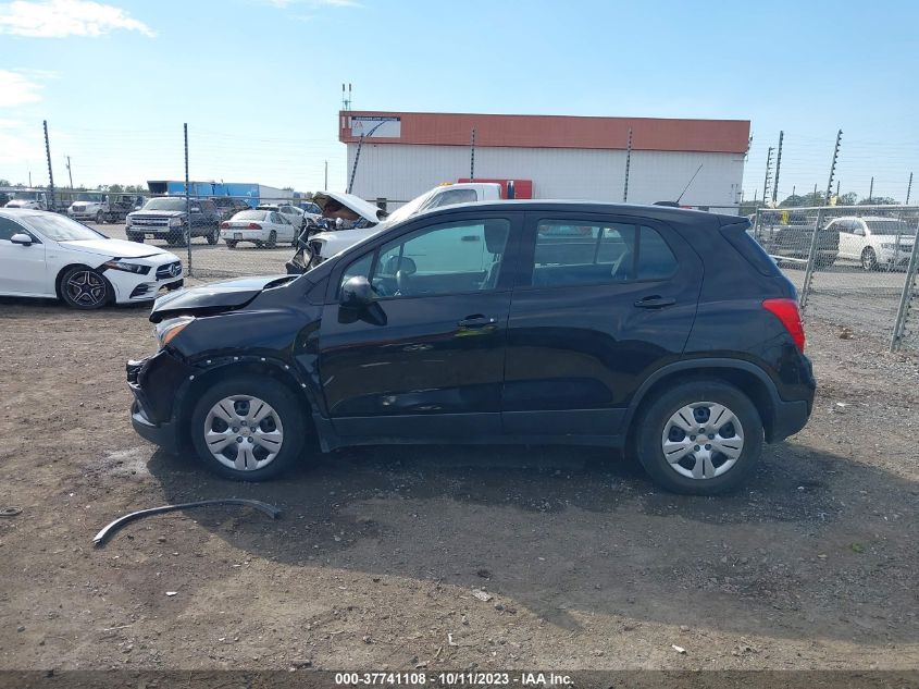 2017 Chevrolet Trax Ls VIN: 3GNCJKSB6HL240907 Lot: 37741108