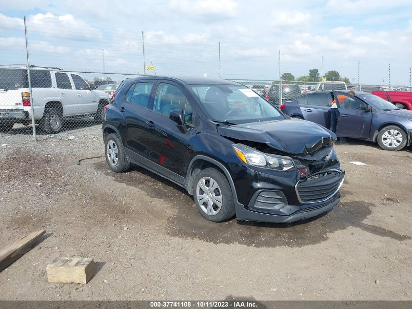 2017 Chevrolet Trax Ls VIN: 3GNCJKSB6HL240907 Lot: 37741108