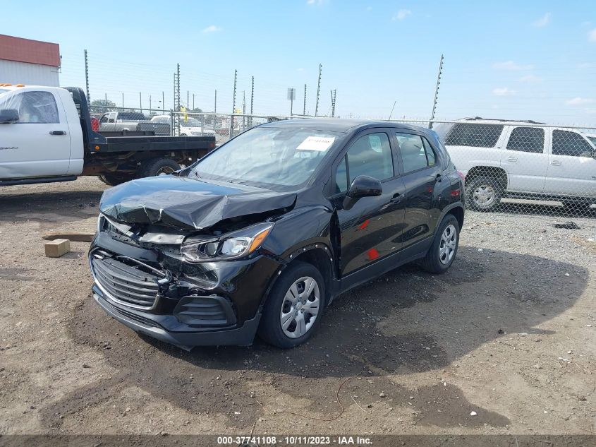 2017 Chevrolet Trax Ls VIN: 3GNCJKSB6HL240907 Lot: 37741108