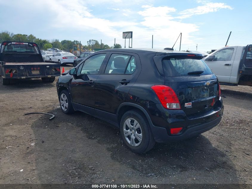 2017 Chevrolet Trax Ls VIN: 3GNCJKSB6HL240907 Lot: 37741108