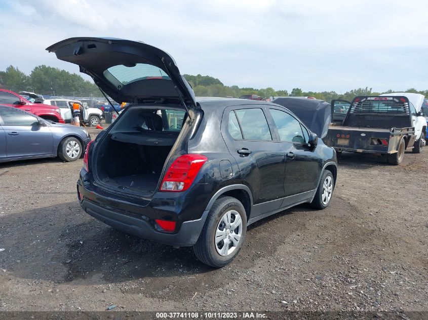 2017 Chevrolet Trax Ls VIN: 3GNCJKSB6HL240907 Lot: 37741108