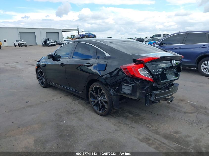 2021 Honda Civic Sport VIN: 19XFC2F83ME002266 Lot: 37741143