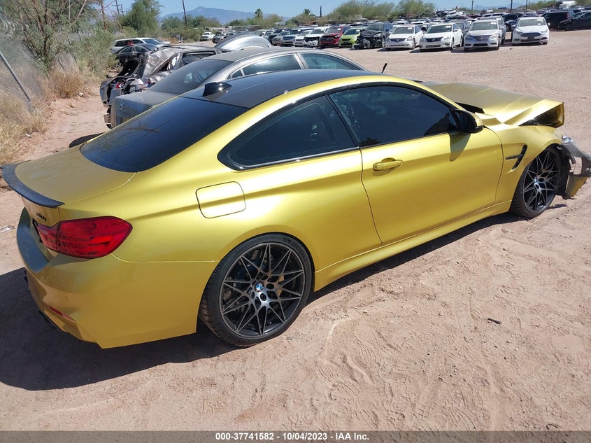 2016 BMW M4 VIN: WBS3R9C50GK708139 Lot: 37741582