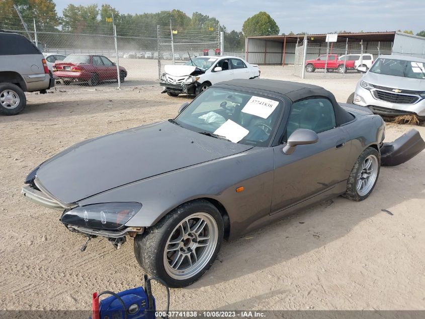 2000 Honda S2000 VIN: JHMAP1149YT000367 Lot: 37741838