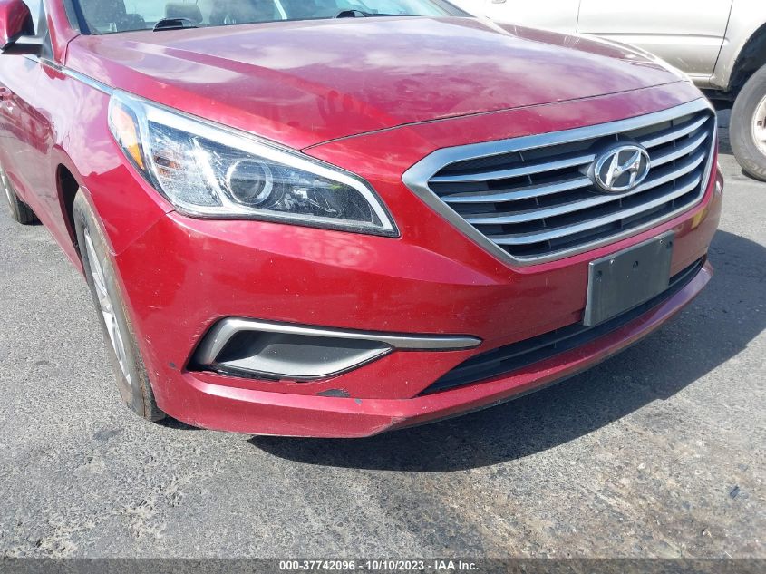 2016 Hyundai Sonata Se VIN: 5NPE24AF8GH344358 Lot: 37742096