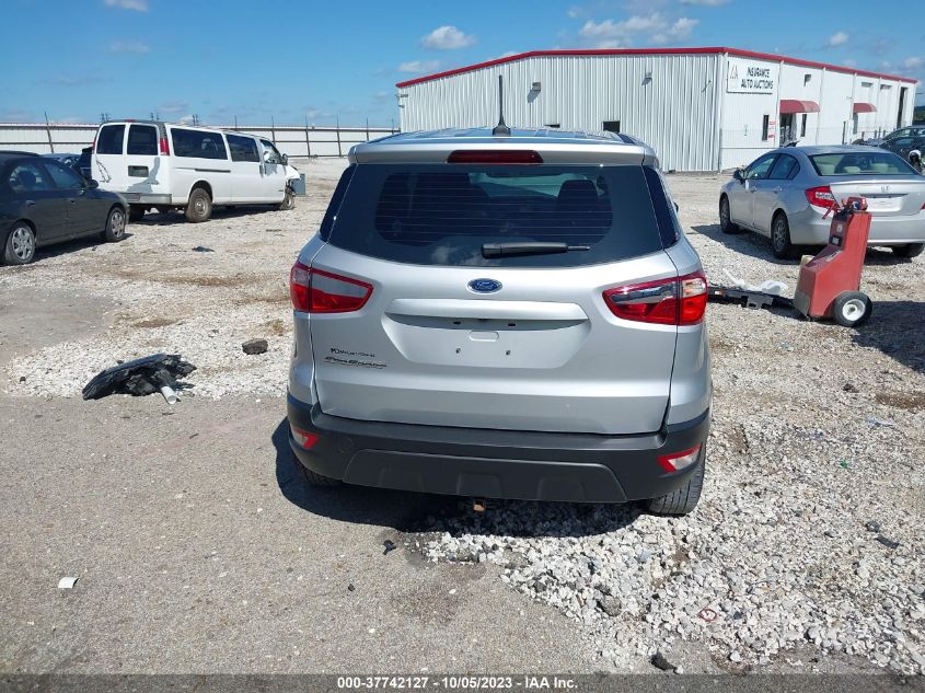 2021 Ford Ecosport S VIN: MAJ3S2FE6MC449330 Lot: 37742127