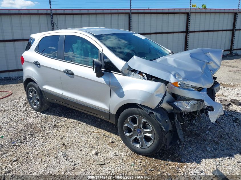 2021 Ford Ecosport S VIN: MAJ3S2FE6MC449330 Lot: 37742127