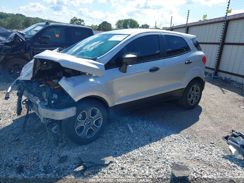 2021 Ford Ecosport S VIN: MAJ3S2FE6MC449330 Lot: 37742127