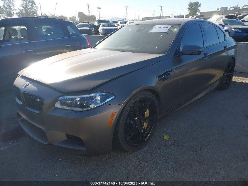 2016 BMW M5 VIN: WBSFV9C55GG343467 Lot: 37742149