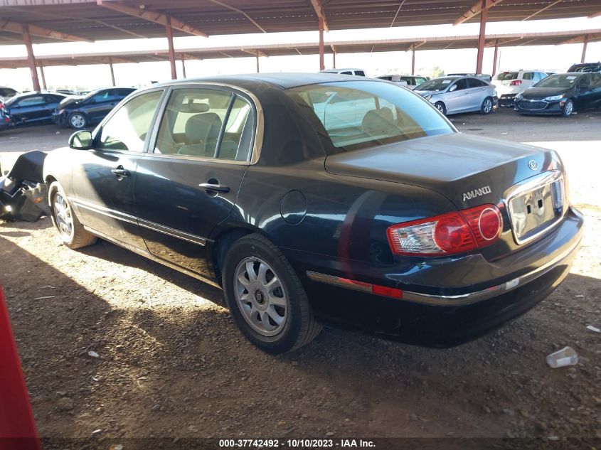 2005 Kia Amanti VIN: KNALD124255078813 Lot: 37742492