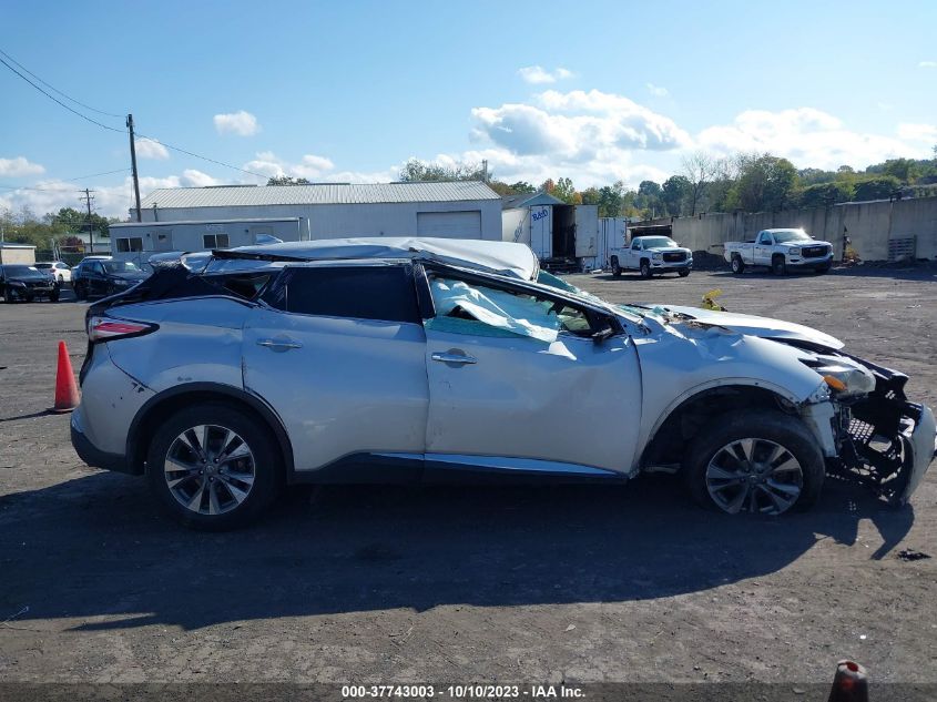 2018 Nissan Murano Sv VIN: 5N1AZ2MH2JN120016 Lot: 37743003