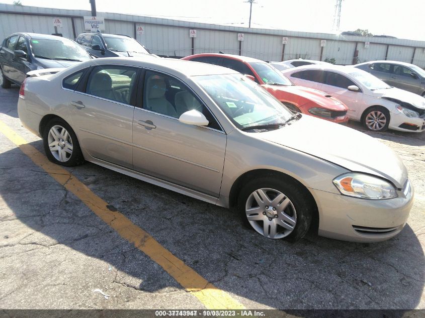 2012 Chevrolet Impala Lt VIN: 2G1WB5E33C1114886 Lot: 37743947