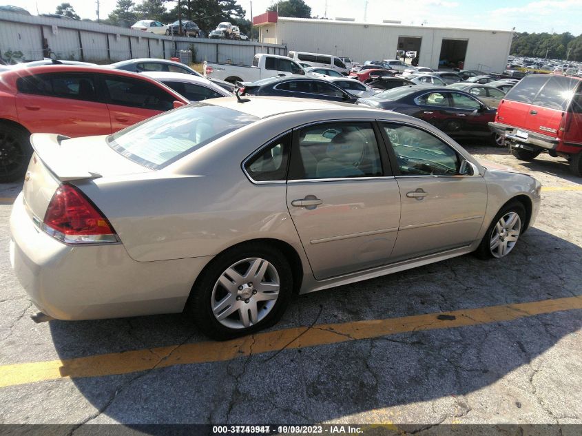 2012 Chevrolet Impala Lt VIN: 2G1WB5E33C1114886 Lot: 37743947