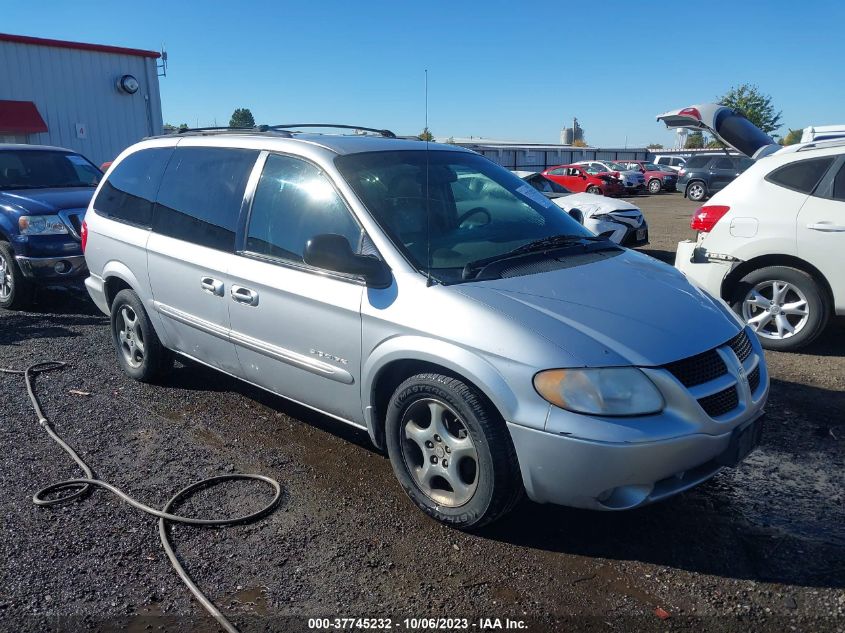 2001 Dodge Caravan Es VIN: 2B8GP54LX1R389938 Lot: 37745232