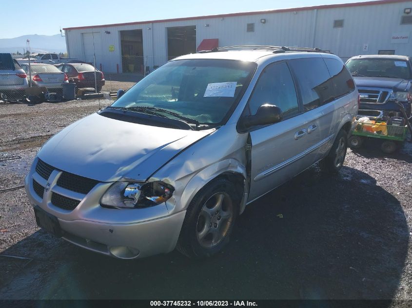 2001 Dodge Caravan Es VIN: 2B8GP54LX1R389938 Lot: 37745232