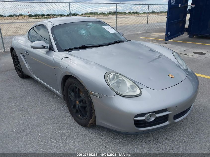 2008 Porsche Cayman VIN: WP0AA29858U760225 Lot: 37745268