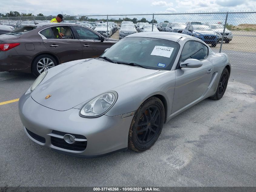 2008 Porsche Cayman VIN: WP0AA29858U760225 Lot: 37745268