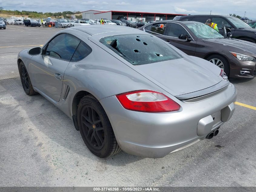 2008 Porsche Cayman VIN: WP0AA29858U760225 Lot: 37745268