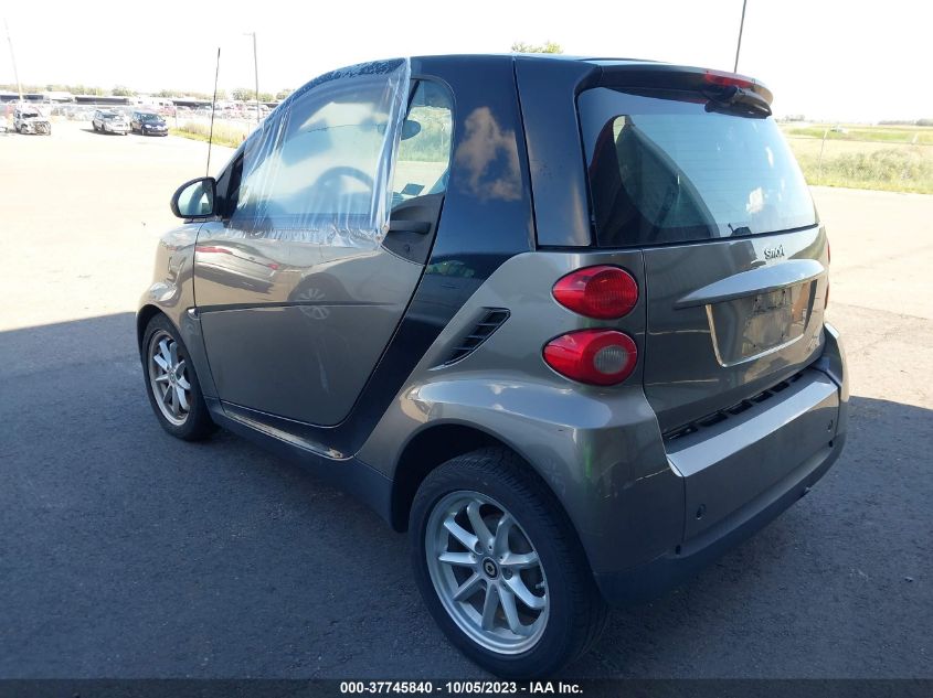 2009 Smart Fortwo Passion/Brabus/Pure VIN: WMEEJ31X49K249601 Lot: 37745840