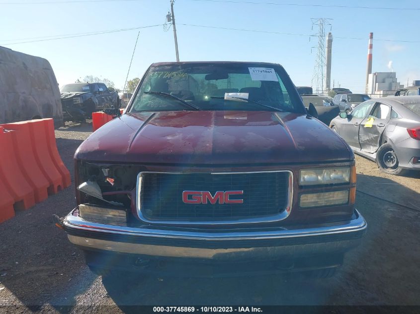 1998 GMC Sierra 1500 Sl Wideside VIN: 1GTEK19W9WE524143 Lot: 37745869