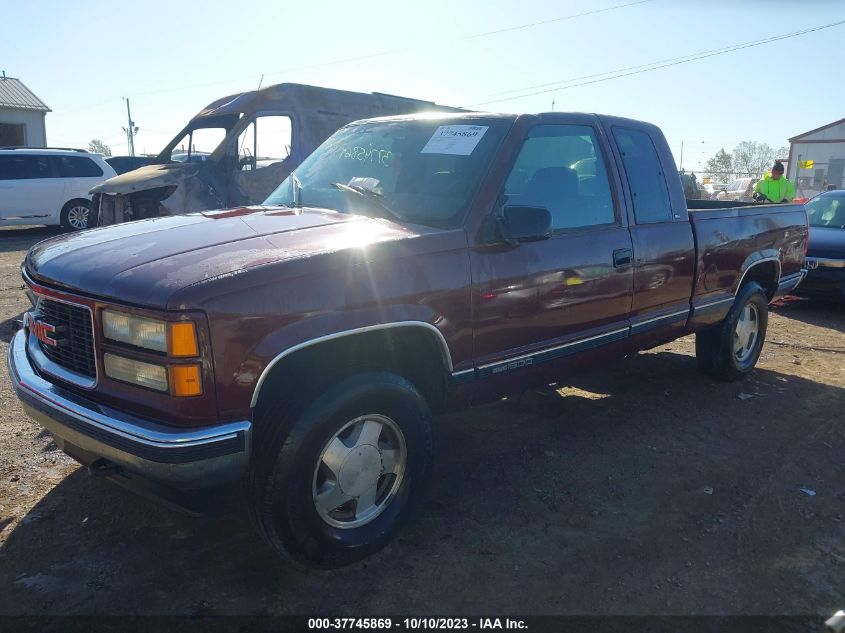 1998 GMC Sierra 1500 Sl Wideside VIN: 1GTEK19W9WE524143 Lot: 37745869