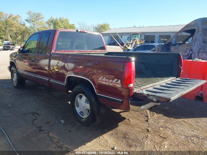 1998 GMC Sierra 1500 Sl Wideside VIN: 1GTEK19W9WE524143 Lot: 37745869