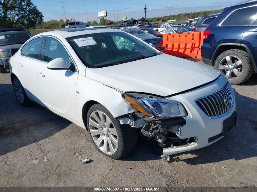 2011 Buick Regal Cxl Turbo To6 VIN: W04G05GV6B1102424 Lot: 37746397
