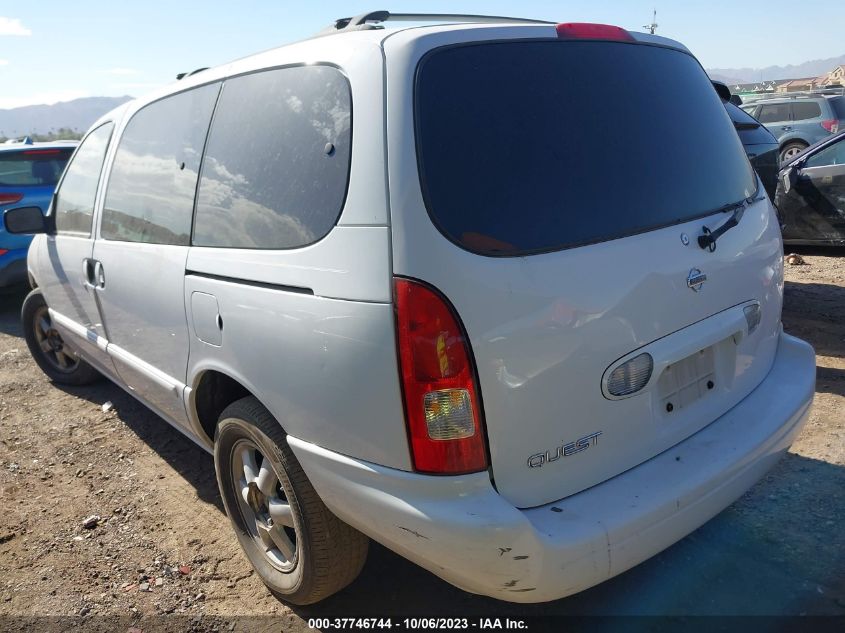 2002 Nissan Quest Gxe VIN: 4N2ZN15T32D820096 Lot: 37746744