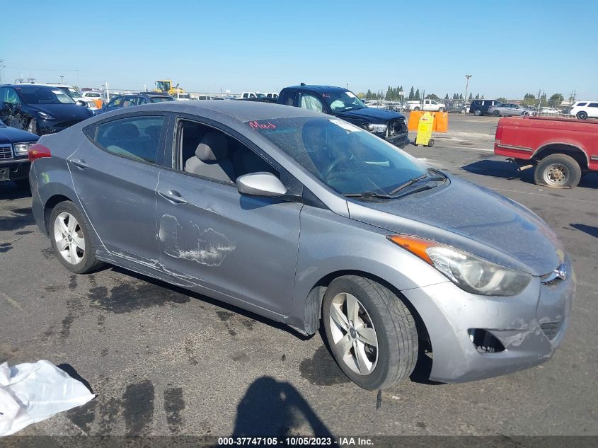 2013 Hyundai Elantra Gls Pzev VIN: KMHDH4AE6DU799434 Lot: 37747105