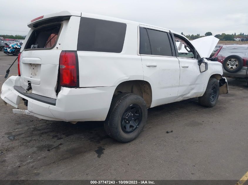 2018 Chevrolet Tahoe Commercial Fleet VIN: 1GNSKDEC3JR350188 Lot: 37747243