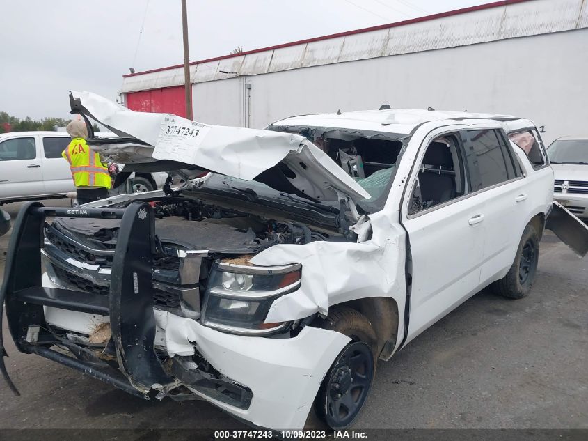 2018 Chevrolet Tahoe Commercial Fleet VIN: 1GNSKDEC3JR350188 Lot: 37747243