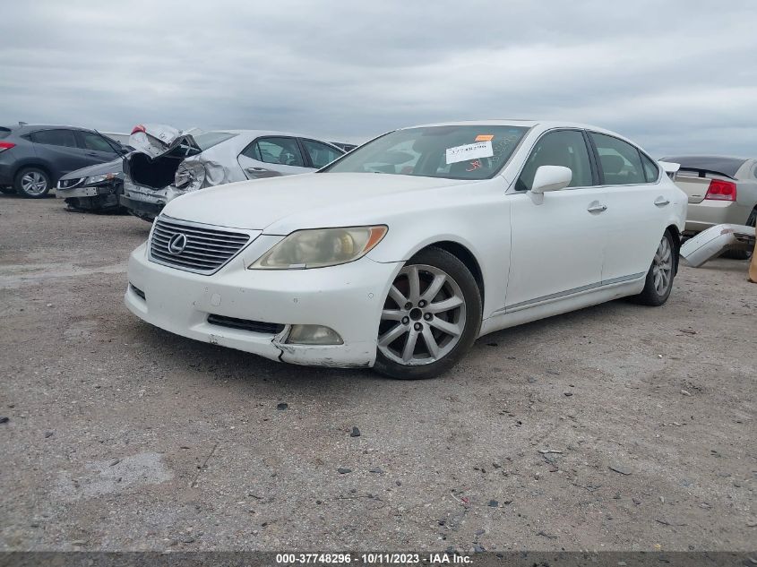 2007 Lexus Ls 460 VIN: JTHBL46F575018637 Lot: 37748296