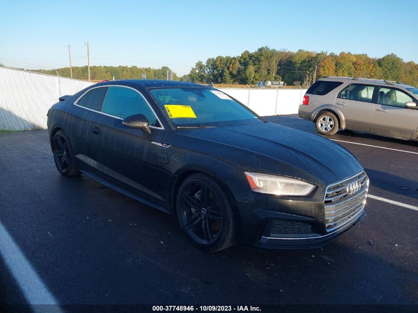 2018 Audi A5 Coupe Premium Plus VIN: WAUTNAF58JA004071 Lot: 37748946