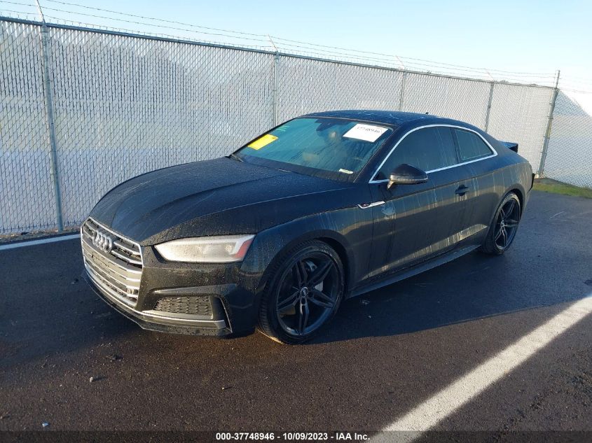 2018 Audi A5 Coupe Premium Plus VIN: WAUTNAF58JA004071 Lot: 37748946