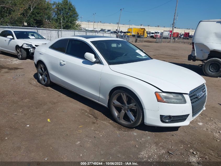 2012 Audi A5 2.0T Premium VIN: WAULFAFR5CA044627 Lot: 37749244